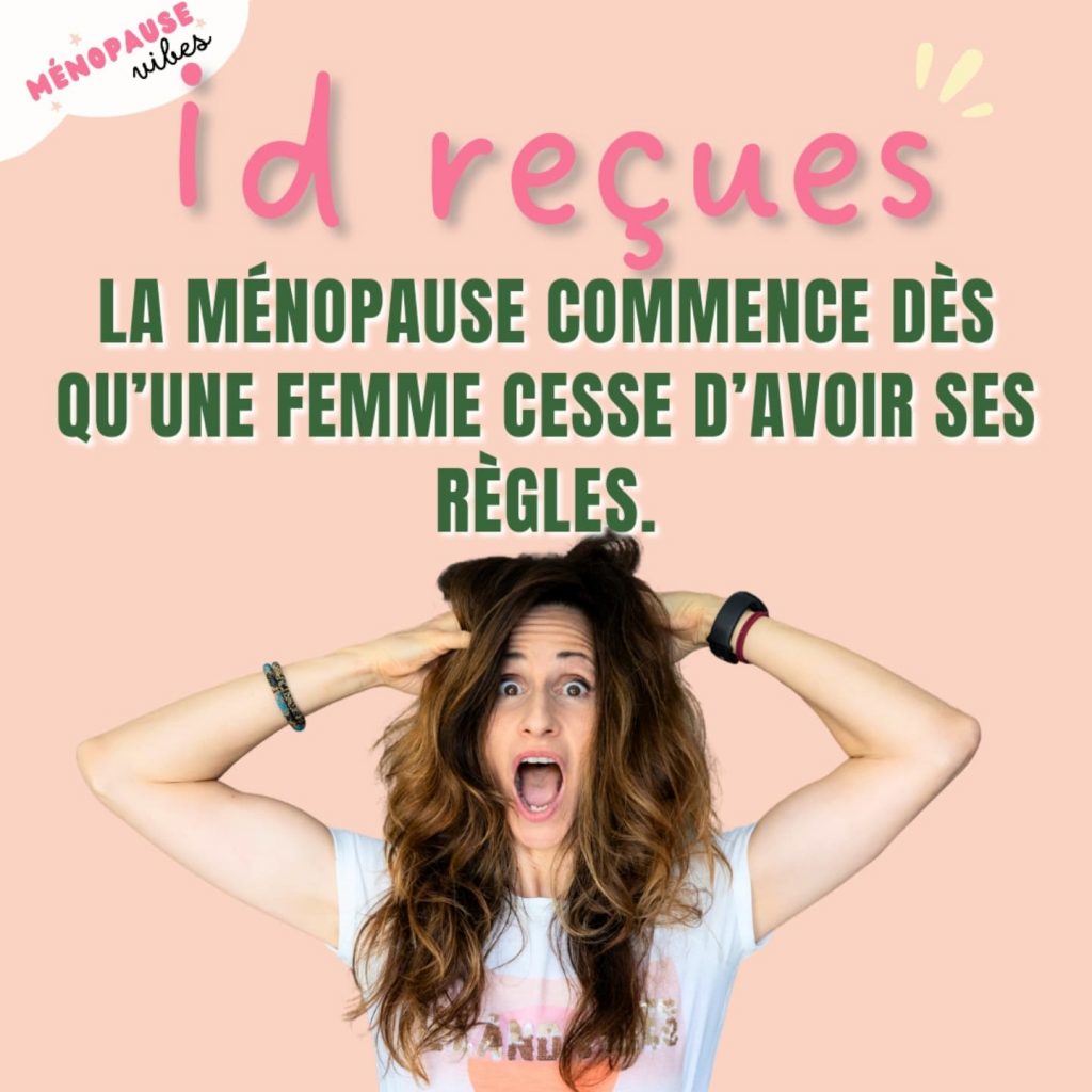 ménopause règles