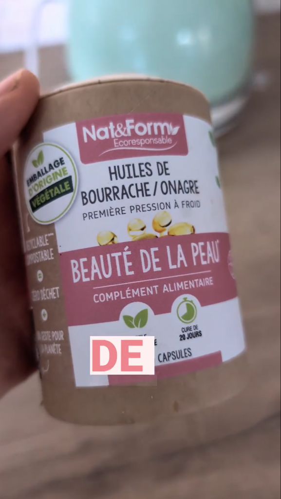 huile bourrache onagre ménopause