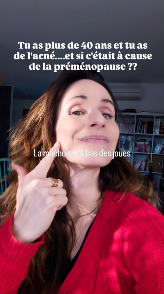 préménopause acné