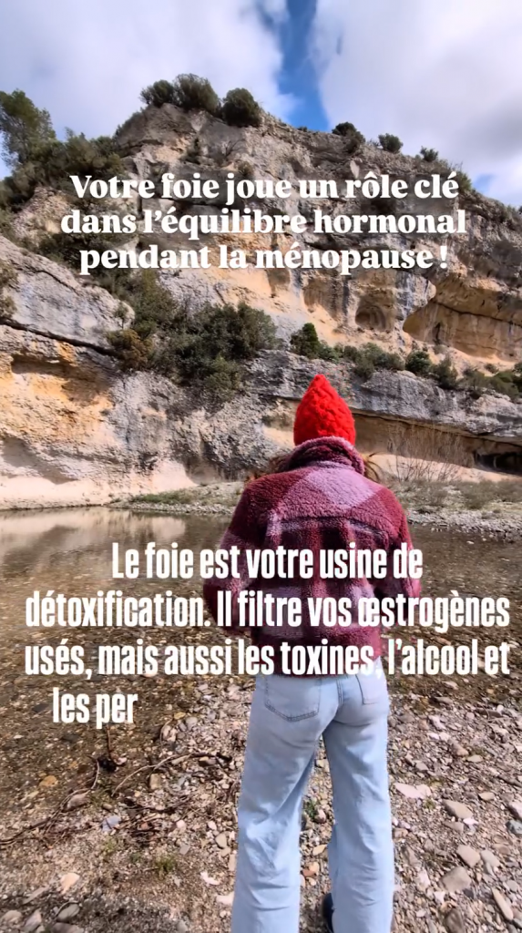 foie ménopause