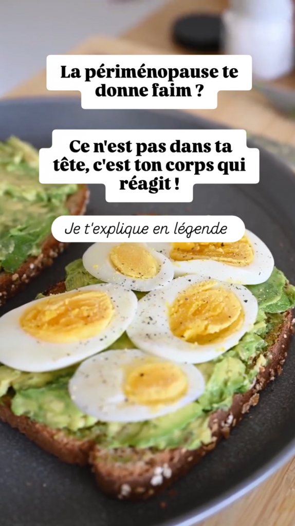 ménopause aliments coupe faim